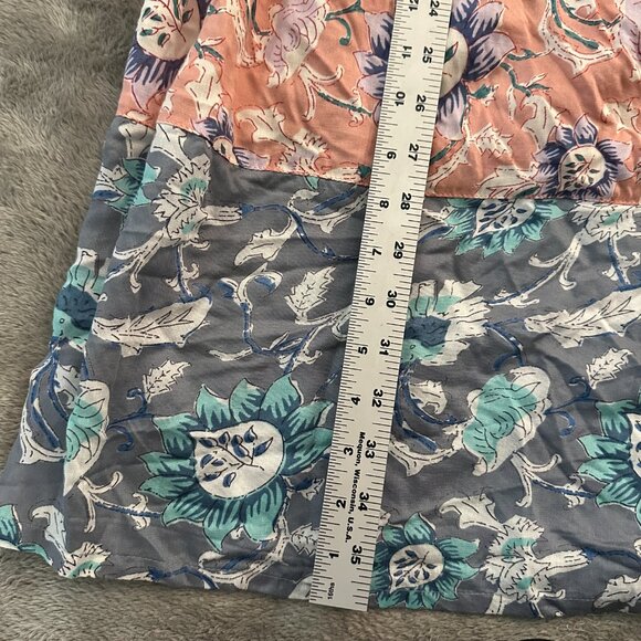 NWT World Market Maxi Dress Small Medium S/M Bohemian Peasant - Picture 4 of 5